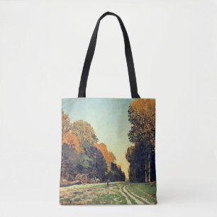 Bolsa Tote Monet - A estrada entre Chailly e Fontainebleau