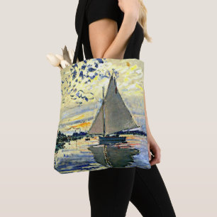 Bolsa Tote Monet - Barco à vela em le Petit Gennevilliers