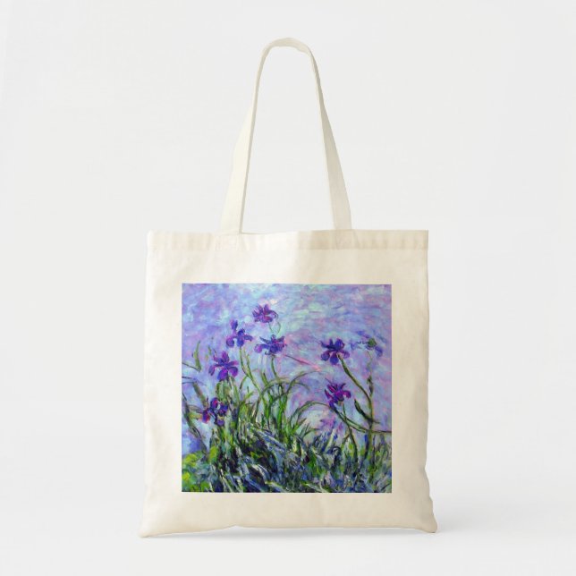 Bolsa Tote Monet Lilac Irises (Frente)