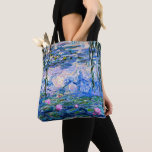 Bolsa Tote Monet - Lírios d'água, 1919, rosa<br><div class="desc">A pintura de Claude Monet de 1919,  "Água Lilies" (rosa),  saco de tote.</div>