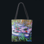 Bolsa Tote Monet - Los Nenutaris (lírios)<br><div class="desc">Los Nenutaris,  famoso quadro de belas artes pelo artista impressionista francês Claude Monet</div>