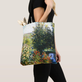 Bolsa Tote Monet - Rosas no Jardim de Montgeron,
