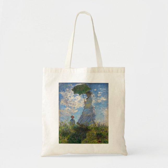 Bolsa Tote Monet The Promenade Woman com Parasol (Frente)