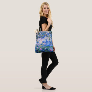 Bolsa Tote Monet: Water Lily 1919, famosa pintura