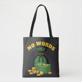 Bolsa Tote money heist - money icon- no words
