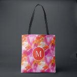 Bolsa Tote Monograma Abstrato cor de laranja rosa cor de água<br><div class="desc">O Monograma Watercolor Pink Orange Abstrato Tote Bag é a combinação perfeita de estilo e praticidade. Apresentando um design de aquarela vibrante em matizes cor de rosa e laranja, este bolsa adiciona um pop de cor a qualquer roupa. O monograma acrescenta um toque pessoal, fazer-o exclusivamente seu. Com compartimentos espaçosos,...</div>