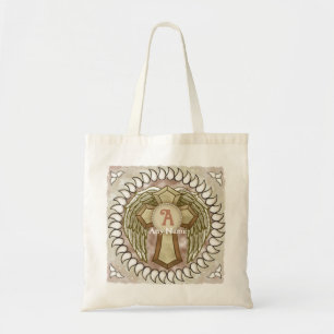Bolsa Tote Monograma Asas Cruzadas 
