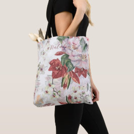 Bolsa Tote Monograma atrativo empoeirado e lenhoso de luxo