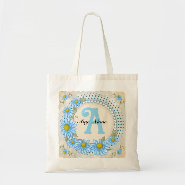 Bolsa Tote Monograma Blue Daisy  (Frente)