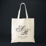 Bolsa Tote Monograma Boas-vindas personalizadas iniciais,pres<br><div class="desc">Clique no botão "Personalizar" para MOVER EM VOLTA das iniciais para a aparência desejada! Verifique mais de 100 estilos populares de sacos de tote de casamento da coleção "Bags de Tote de Casamento" do nosso compro!</div>