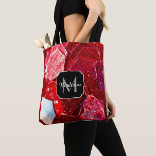 Bolsa Tote Monograma brilhante do teste padrão do brilho do