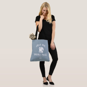 Bolsa Tote Monograma de Amante de Livros de Fantasia de Dragã