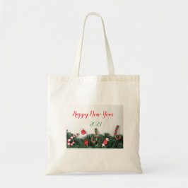 Bolsa Tote Monograma de decoração de Natal Tote Bag