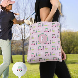 BOLSA TOTE MONOGRAMA DE GOLFER NA MODA LADY PERSONALIZADA