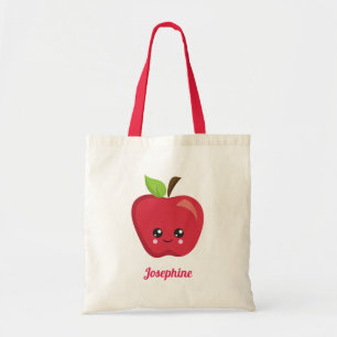 Bolsa Tote Monograma de Maçã Feliz