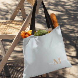 Bolsa Tote Monograma de Nome Personalizado