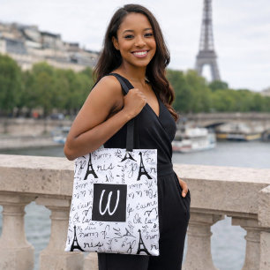 Bolsa Tote Monograma de Paris rico