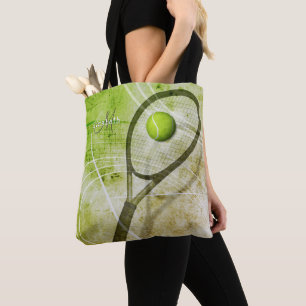 Bolsa Tote monograma de tênis feminino