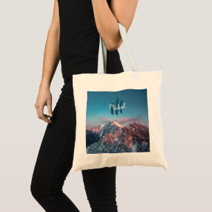 Bolsa Tote Monograma do céu magnético Storžič Eslovênia