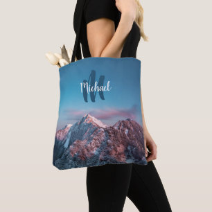 Bolsa Tote Monograma do céu magnético Storžič Eslovênia