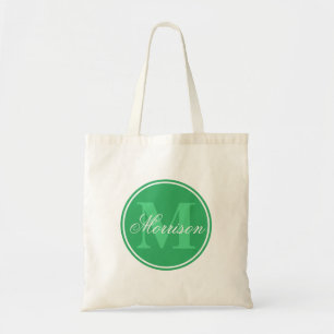 Bolsa Tote Monograma do Prestige Verde