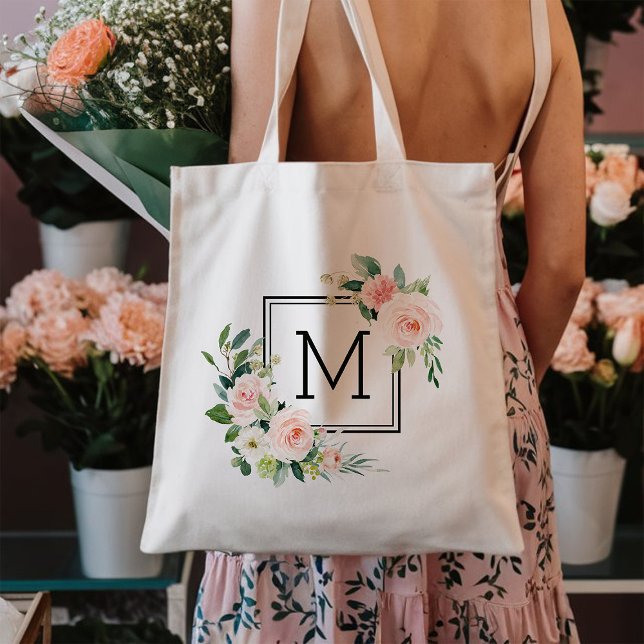 Bolsa Tote Monograma Flor de Água Blush Pink (Criador carregado)