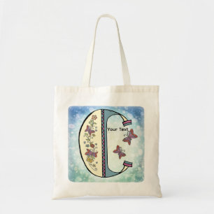 Bolsa Tote Monograma Floral C