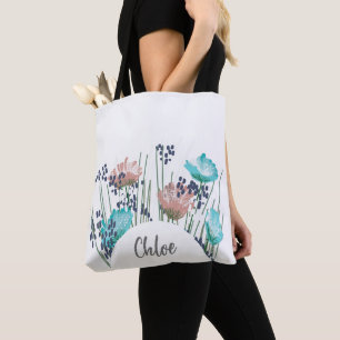 Bolsa Tote Monograma Floral Chloe