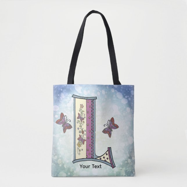 Bolsa Tote Monograma Floral L (Frente)
