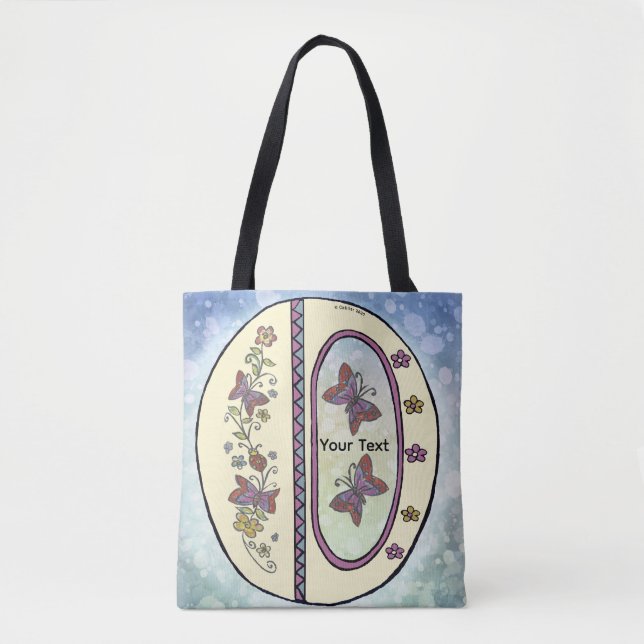 Bolsa Tote Monograma Floral O (Frente)