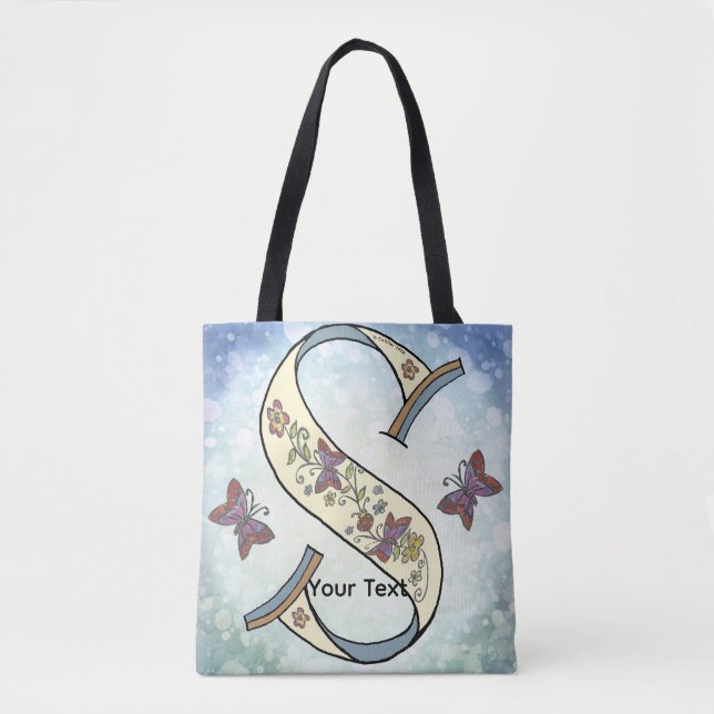 Bolsa Tote Monograma Floral S (Frente)