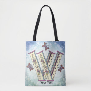 Bolsa Tote Monograma Floral W