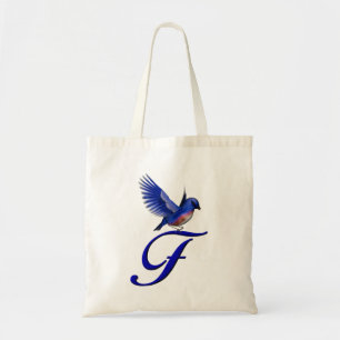 Bolsa Tote Monograma Inicial de Bluebird F