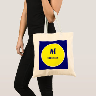 Bolsa Tote Monograma Personalizado e Nome – Presente Personal