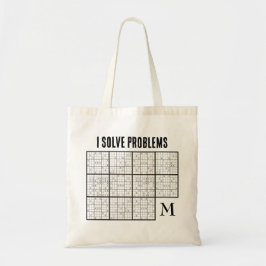 Bolsa Tote Monograma Sudoku