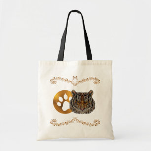 Bolsa Tote Monograma Vidro Tigre Face