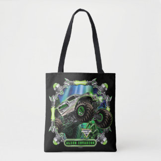 Bolsa Tote Monster Jam Alien Invasion