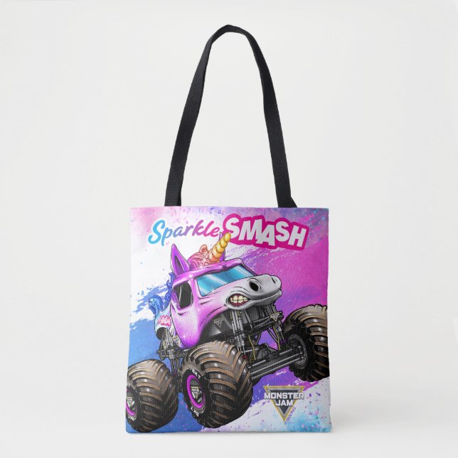 Bolsa Tote Monster Jam Sparkle Smash (Frente)