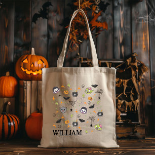 Bolsa Tote Monster Kids Trick-or-Treat Tote Bag