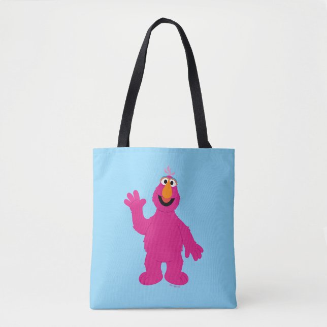 Bolsa Tote Monstro da TV Rua do Sésamo (Frente)