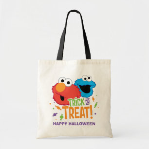 Bolsa Tote Monstro de Biscoitos e Elmo - Truque ou Tratar