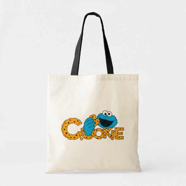 Bolsa Tote Monstro de cookies | Cookie! (Frente)