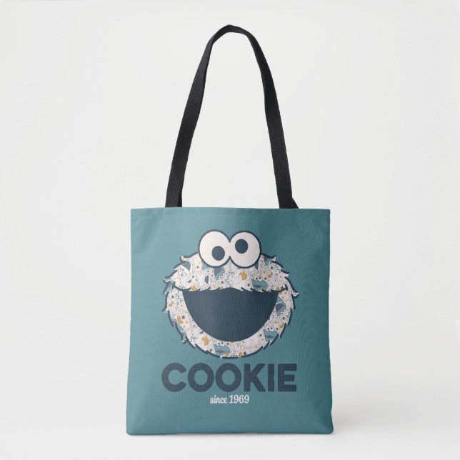 Bolsa Tote Monstro de cookies | Cookie Desde 1969 (Frente)