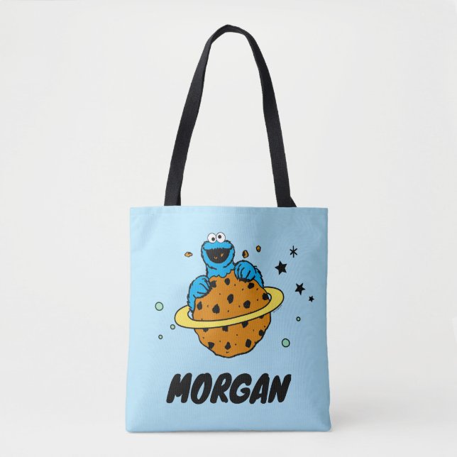 Bolsa Tote Monstro de cookies | Fora deste mundo | Adicionar  (Frente)
