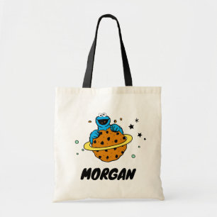 Bolsa Tote Monstro de cookies   Fora deste mundo   Adicione s