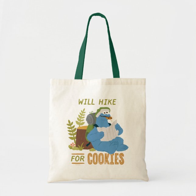 Bolsa Tote Monstro de cookies | Ilusão Para Cookies (Frente)