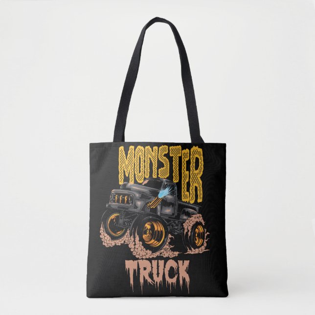 Bolsa Tote monstro design (Frente)