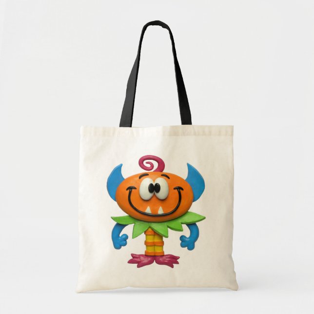 Bolsa Tote Monstro do bebê (Frente)