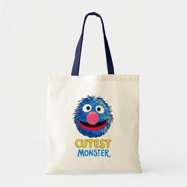 Bolsa Tote Monstro no Fim desta História | Grover (Frente)