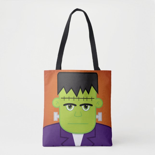 Bolsa Tote Monstro verde (Frente)